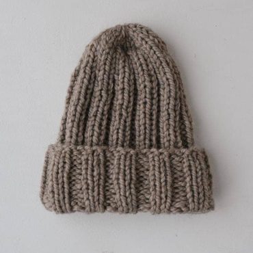 Hand Knitted Alpaca Wool Cap: Unisex Winter Hat